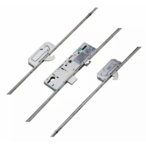 Era Latch Deadbolt 2 Hooks Interlocking French Door Lock Split Spindle Multipoint Door Lock top hook to spindle 380mm